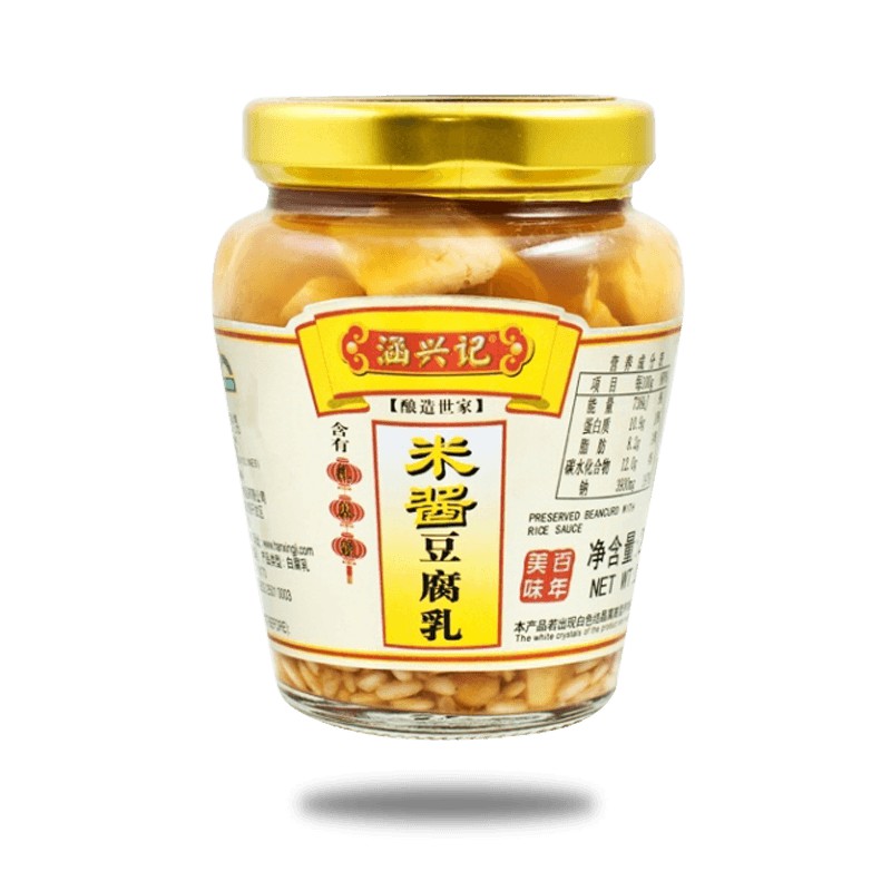 

Sin Guo Han Xing Ji White Bean Curd With Rice Huju Putih Beancurd