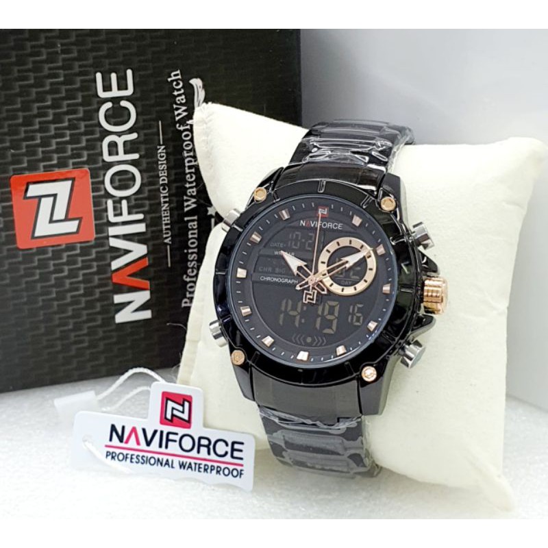 Jam Tangan Pria Naviforce Original New Water Resist Gratis Ongkir COD