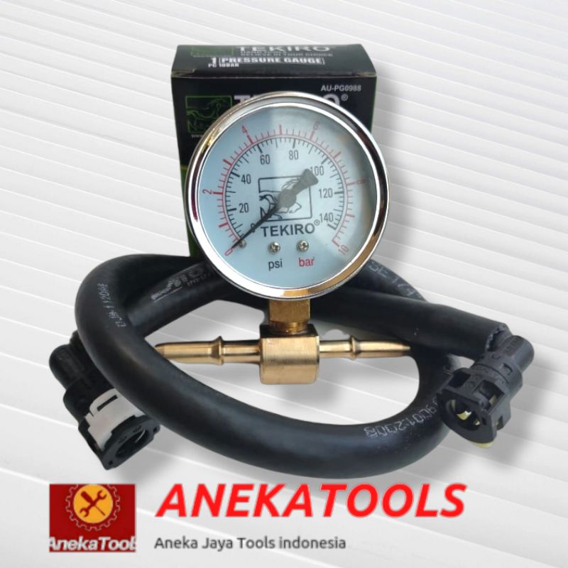 FUELPUMP TESTER Presure gauge alat ukur tekanan pompa bensin