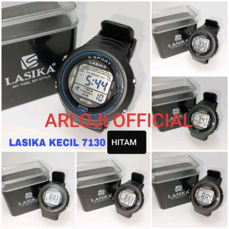 Jam tangan bulat Lasika Anak Remaja bisa pake renang ada Box