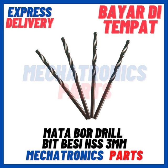 [PAS-9587] MATA BOR DRILL BIT BESI HSS 3MM