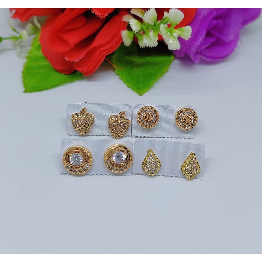 Anting tusuk mata full perhiasan xuping 0210-0215