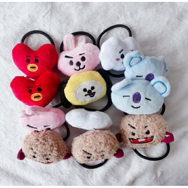 Kunciran rambut BTS / Ikat rambut BT21