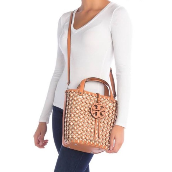 tb tory burch miller chain bucket bag original