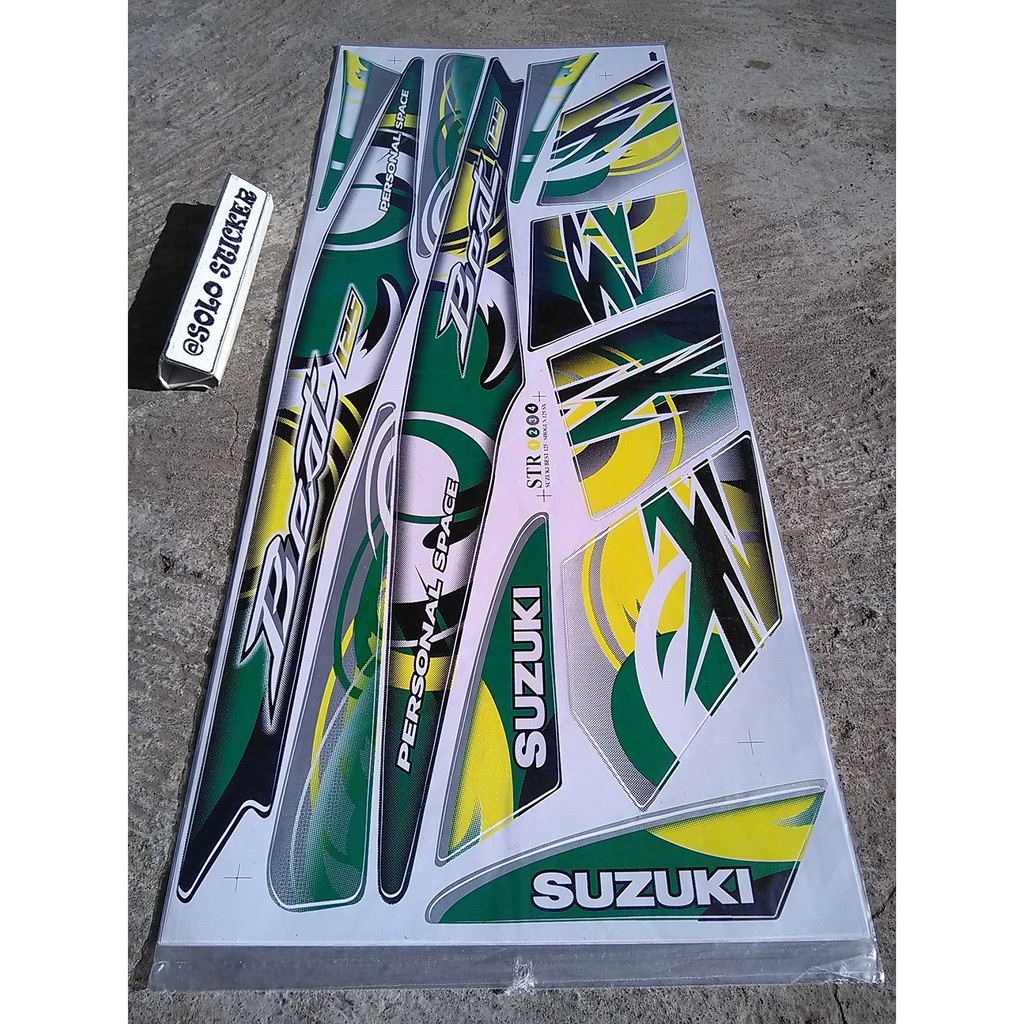 Bisa Cod Striping Sticker Variasi Suzuki Shogun 125 Best Shopee
