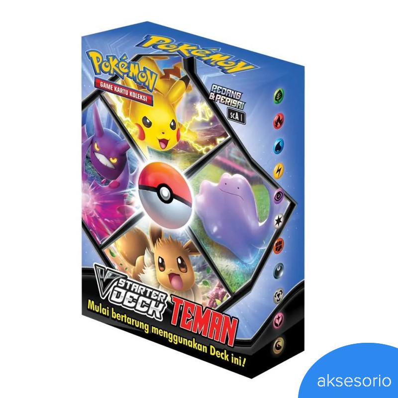 [PROMO] Pokemon TCG Indonesia Seri 7 Koleksi V Starter Deck Teman SCA1
