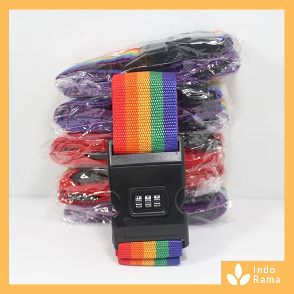 TALI PENGIKAT KOPER / TALI KOPER / TRAVEL BAG BELT / KUNCI KOPER