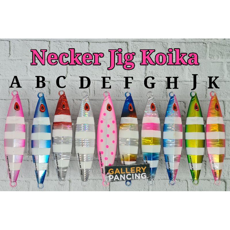 Jual Metal Jig Necker Jig Koika Copy 60g Shopee Indonesia