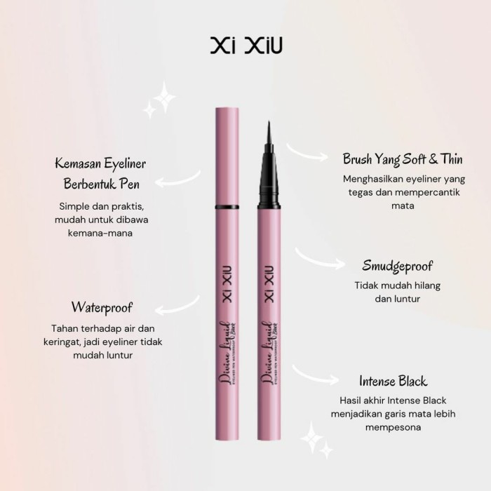 Xi Xiu Divine Liquid Eyeliner Pen Waterproof