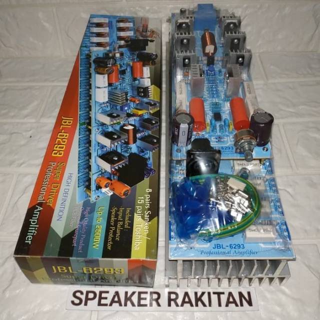 Kit Power Amplifier JBL-6293 min TR + Heatsink