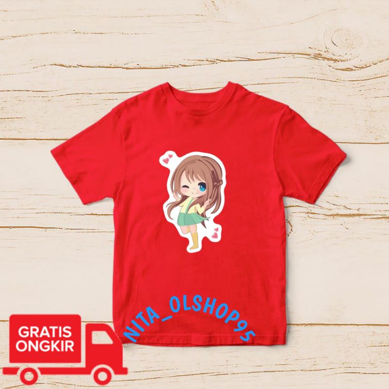 baju anak karakter lucu , baju anak perempuan , baju anak gambar kartun