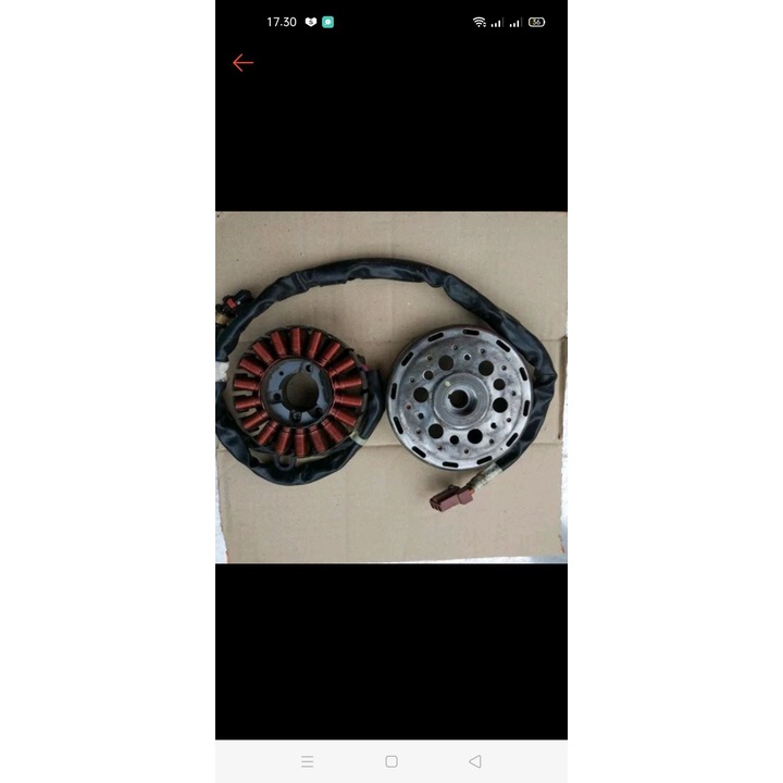 spul plus mahnit vario 125 old orginal siap pasang copotan motor