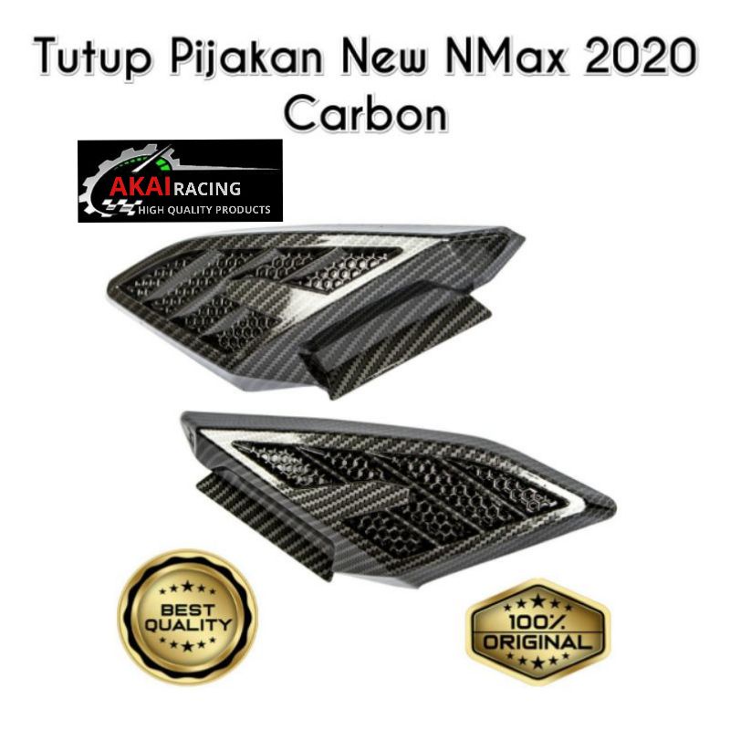 COVER CARBON PIJAKAN BODY SAMPING NMAX 2020 PART.BODY KIRI KANAN/ STEP BELAKANG NEMO/AKAI