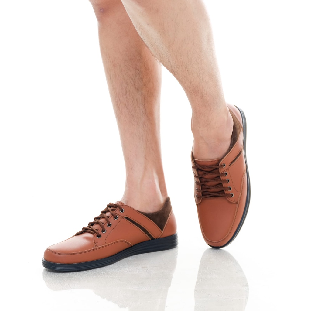 Sepatu pria Sepatu casual santai dan sepatu kerja sepatu formal model kulit bahan berkualitas sepatu REDWELL