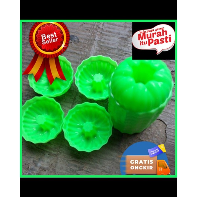 cetakan putu ayu/12 pcs cetakan putu ayu/satu losin cetakan putu ayu