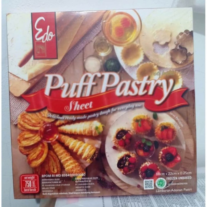 

ORIGINAL MURAH PUFF PASTRY SHEET