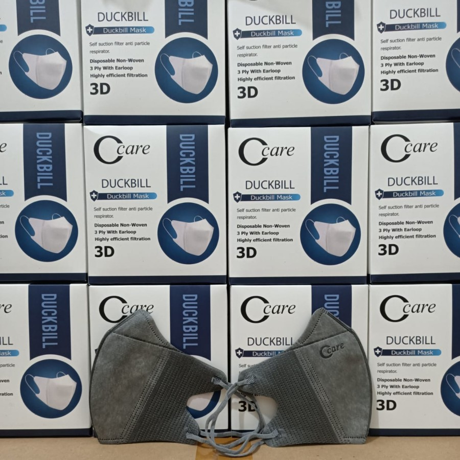 Masker duckbill ocare /Masker duckbill ccare 3Ply isi 50pcs