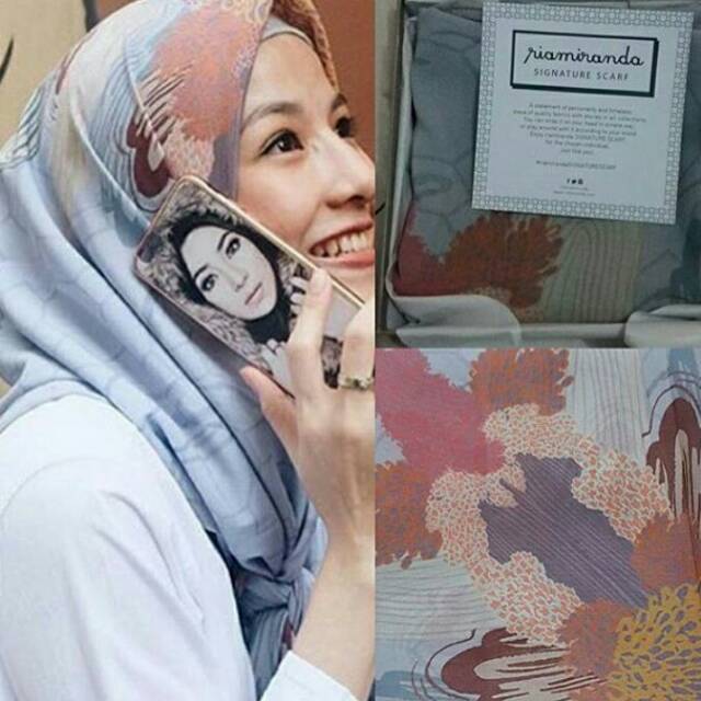 PL Ria Miranda signature scarf #Ayaka Scarf