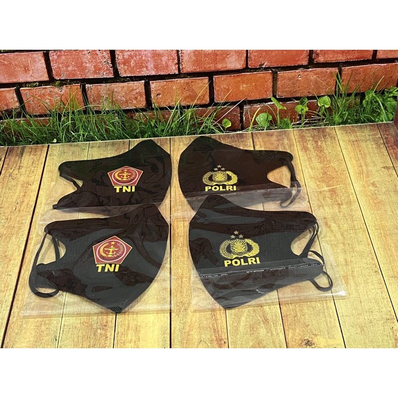 Masker duckbill TNI POLRI