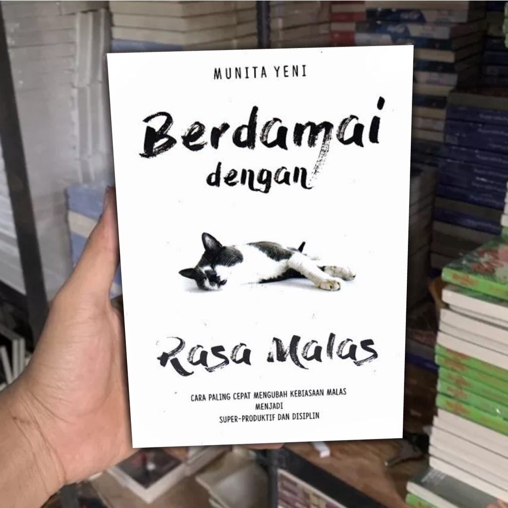buku novel   berdamai dengan rasa malas by munita yeni  s b 