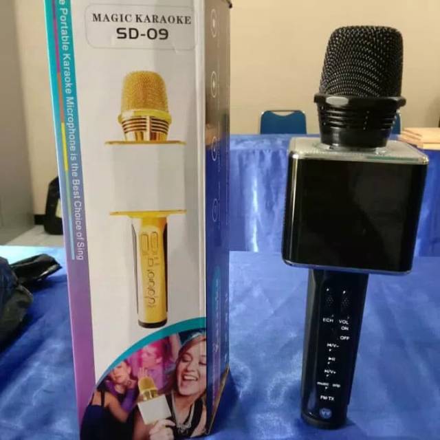 Speaker MC bluetooth SDRD SD09/ michophone magic