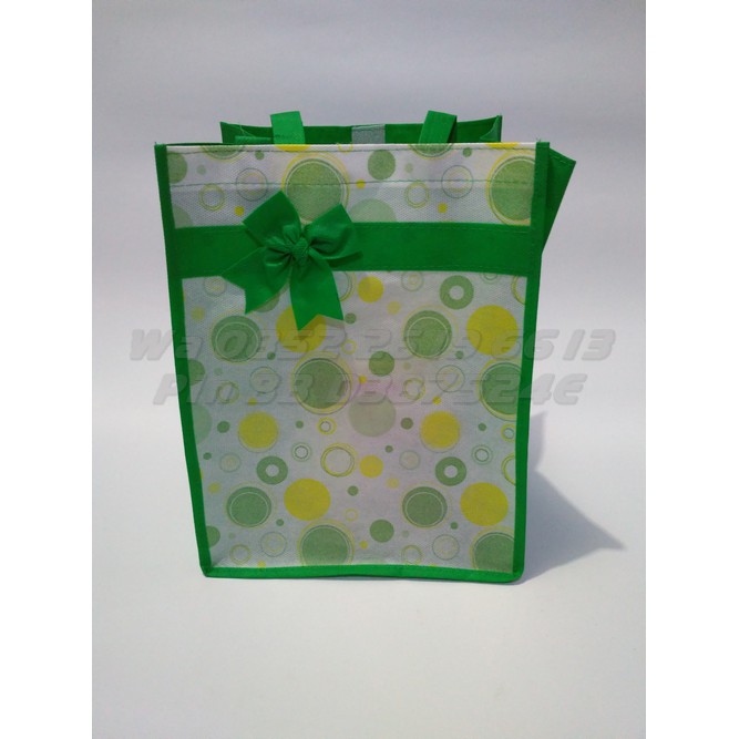 

READY STOCK Tas Berkat Khajatan Dus 20x20 HIJAU TUA