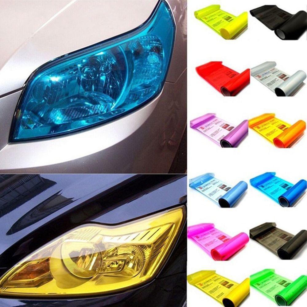 Preva Stiker Lampu Depan Mobil Pelindung Styling Untuk Semua Mobil Dekoratif Auto Film