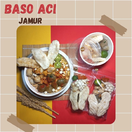 

Baso Aci Jamur (Homemade, produksi setiap hari & tanpa pengawet)