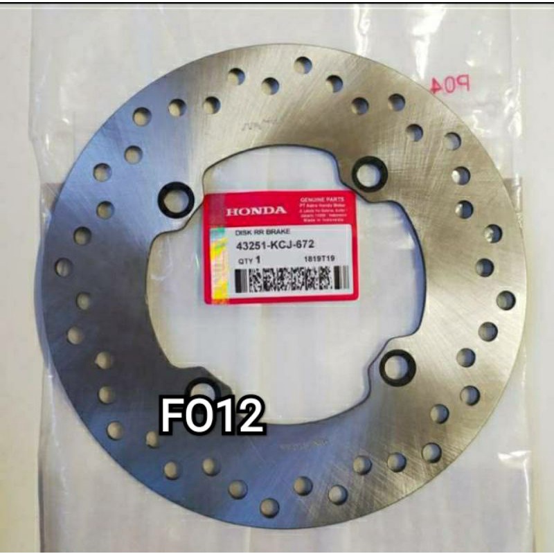 PIRINGAN CAKRAM/BELAKANG HONDA/TIGER/MEGA PRO NEW/CB150r/CBR 150R/ORI