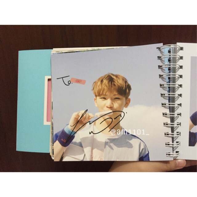 Seventeen signed album