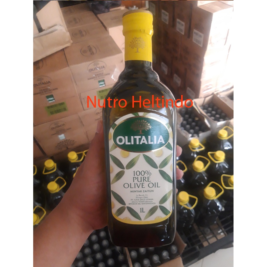 

Olitalia Pure Olive Oil (1 Liter) - TERMURAH & JAMINAN ORIGINAL