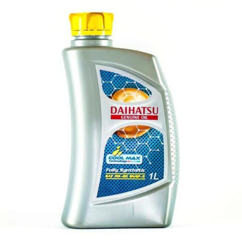 Daihatsu Genuine Oil 0W-20 API SN/GF-5 Fully Synthetic 1L