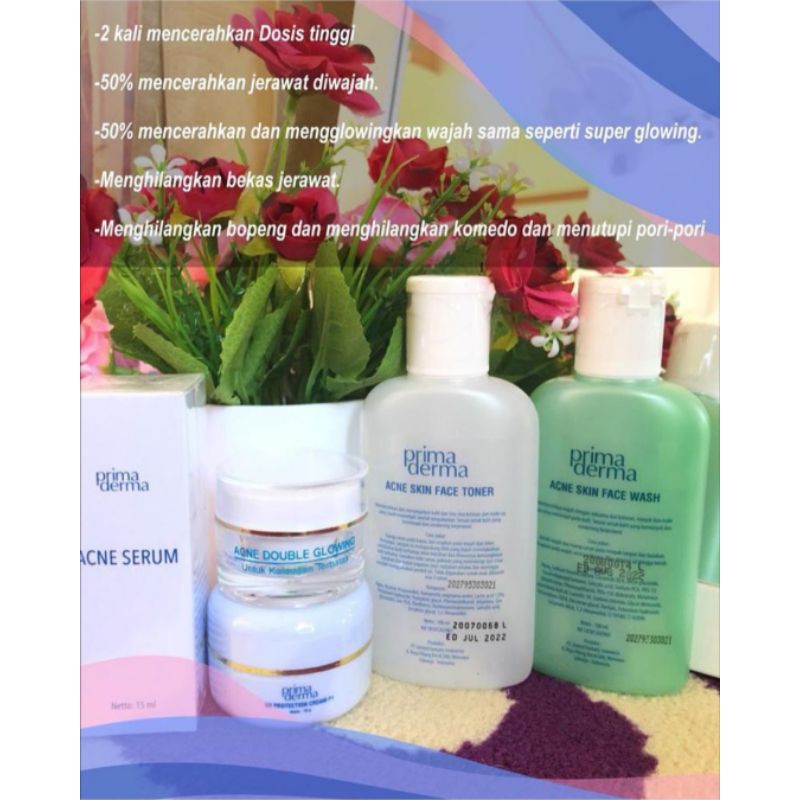 PAKET ACNE GLOWING PRIMADERMA
