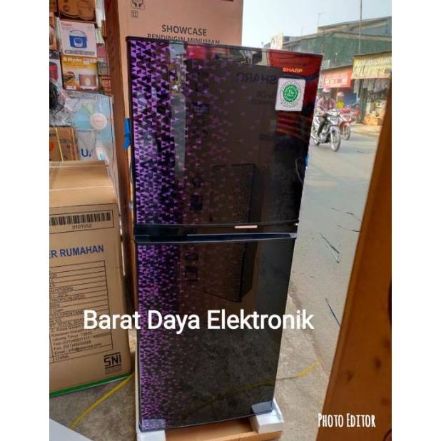 KULKAS SHARP 2 PINTU SJ236MG KULKAS TANPA BUNGA ES DGDF5465SE