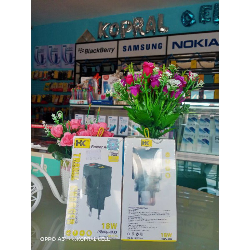 Travel charger Hk super vooc Quick Charger 3.0 18W HK- D 18 HK