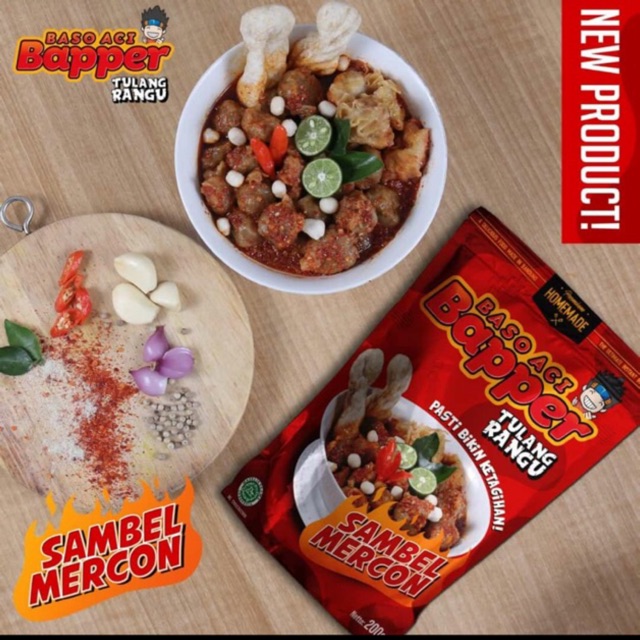 

Baso Aci Bapper Sambel Mercon