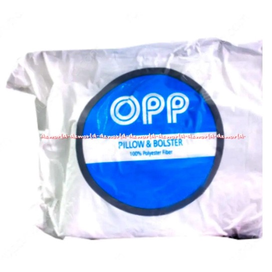 Opp Pillow &amp; Bolster Polyister Fiber Bantal Guling 1set Putih Bantalguling Putih Krisbow O.P.P