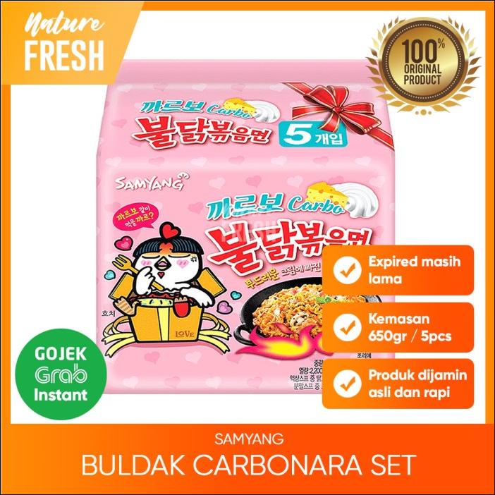 

SAMYANG MIE KOREA ORIGINAL / EXTREME / CARBONA / CHEESE ISI 5