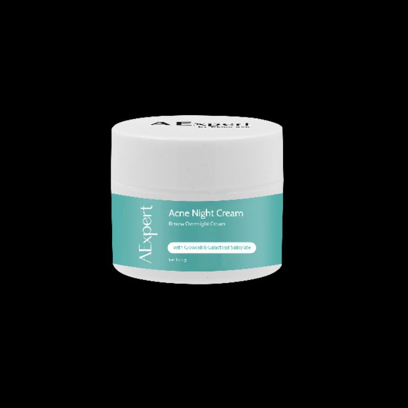 Night cream acne Aexpert skincare