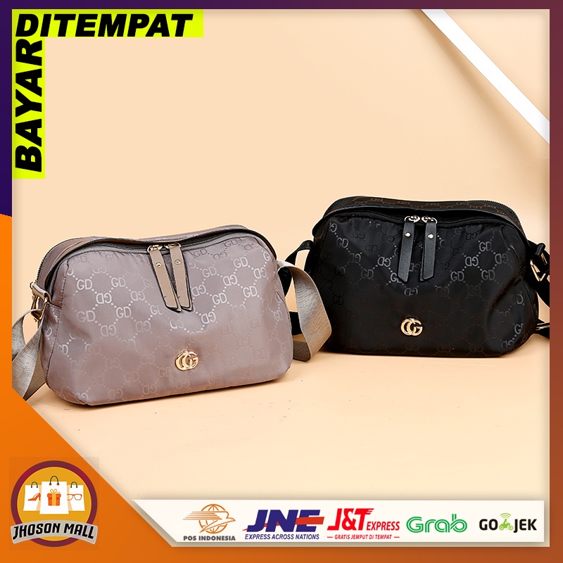 JM Tas Selempang Wanita / Tas Selempang Kekinian / Tas Selempang Fashion Korea / Tas Import Berkuali