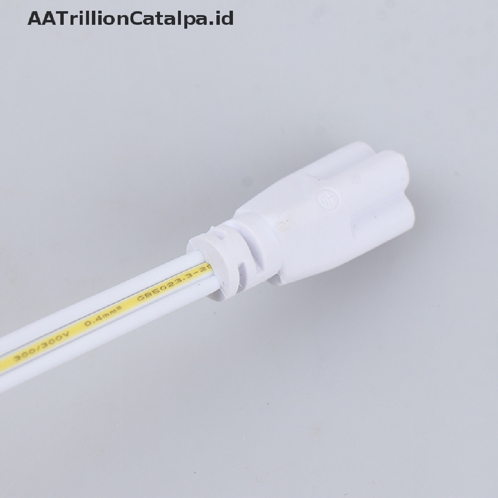 (AATrillionCatalpa) Kabel Konektor Lampu LED T4 T5 T8 Dua Sisi