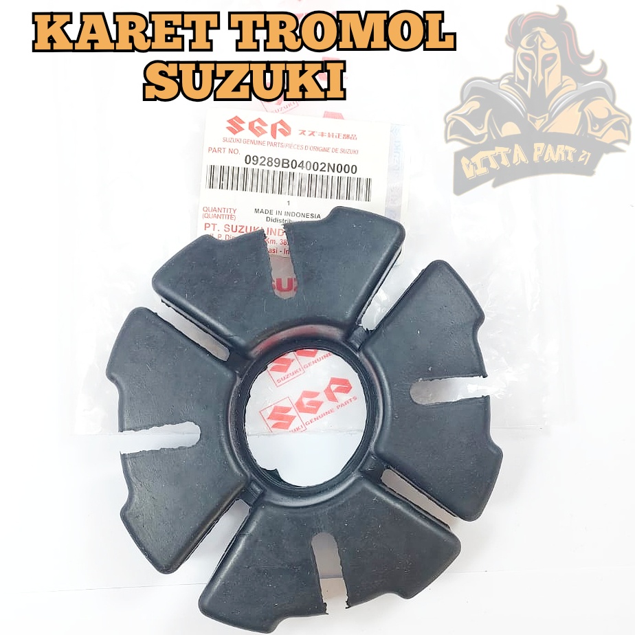 KARET TROMOL SUZUKI KUALITAS ASLI ORIGINAL SUZUKI SGP PRESISI AWET PAS AWET DAN DIJAMIN MANTAP SATRIA FU SMASH SHOGUN DLL