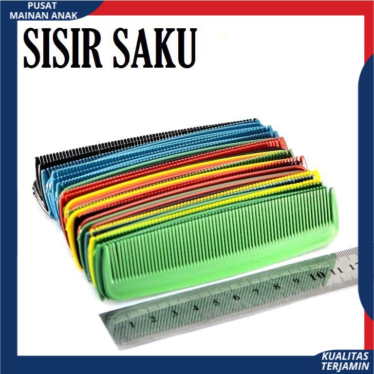 Sisir Saku / Sisir Rambut / Sisir Pomade / Sisir Kecil GIGI RAPAT 1PC Best Quality
