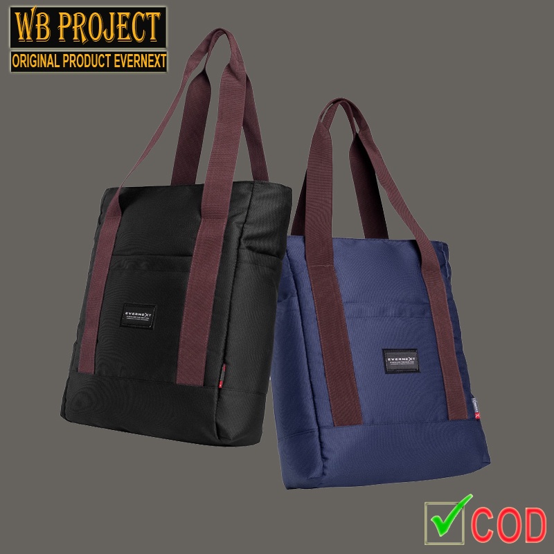 Promo tas totebag unisex pria terbaru tas jinjing laptop 14" inch pria tas bahu wanita tas kuliah ke