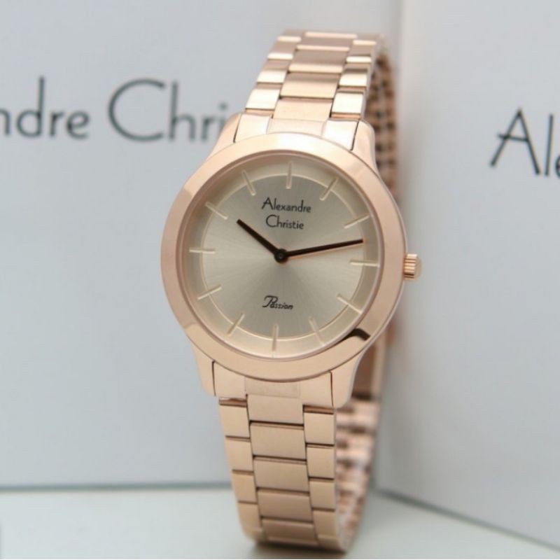 Alexandre Christie Wanita AC 2834 BF Original ( Rosegold)
