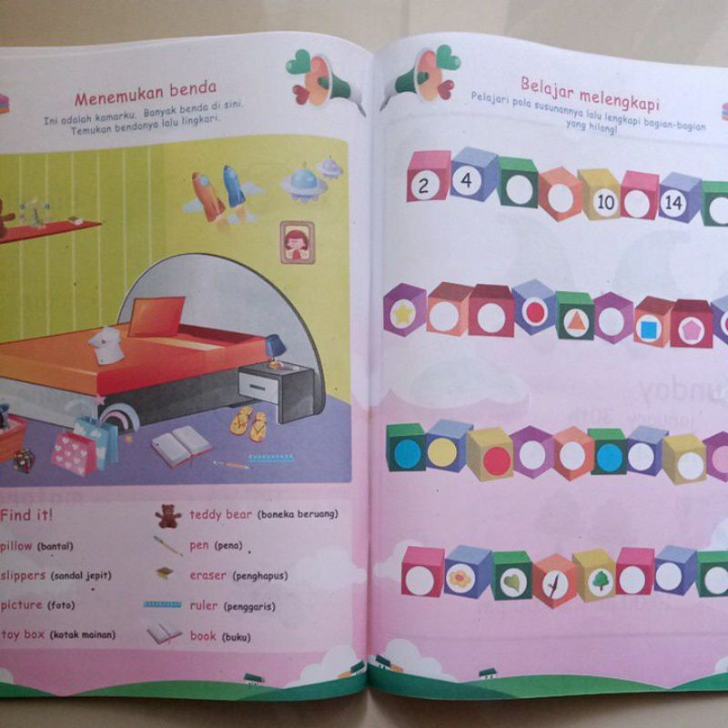 Buku Bermain Dan Belajar Bahasa Inggris Untuk Usia Dini