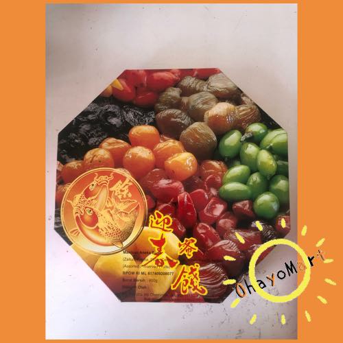 

Pak Chen Ko Fruit / Manisan Buah Imlek / Manisan Aneka buah Kotak 600g