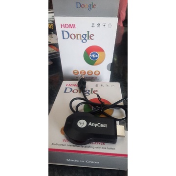 Hdmi dongle anycast packing original box tebal