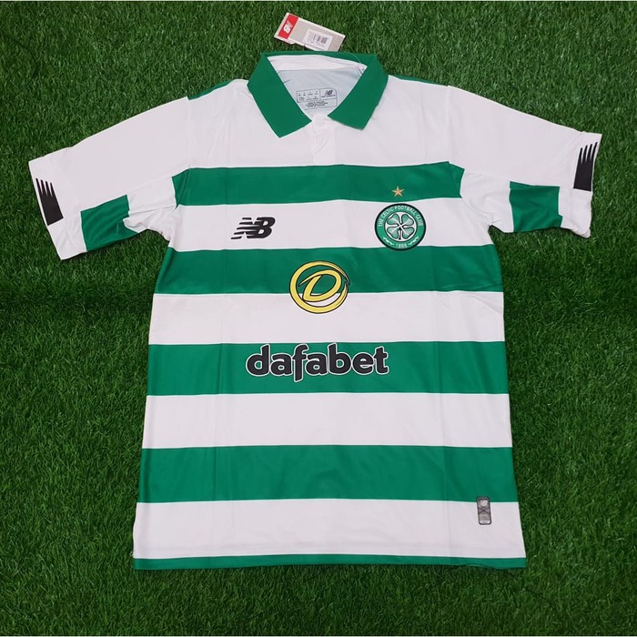 Pakaian olahraga baju bola JERSEY BOLA GLASGOW CELTIC HOME 2019/2020 GRADE ORI