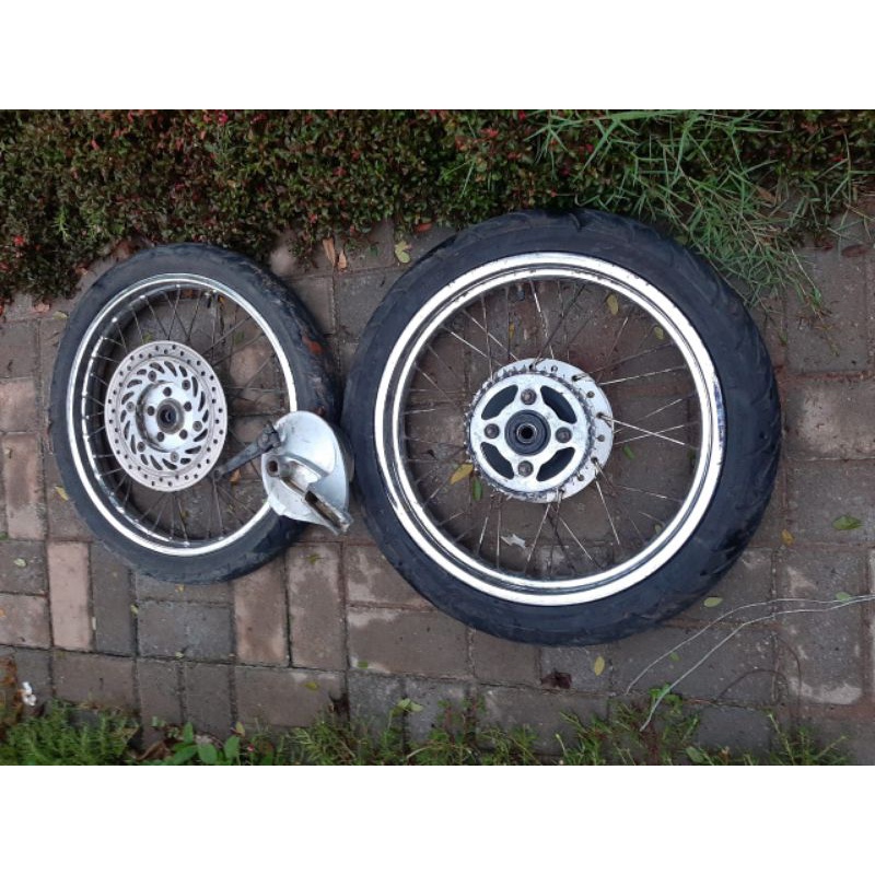 velg megapro mono jari jari original